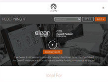 Tablet Screenshot of clearos.com